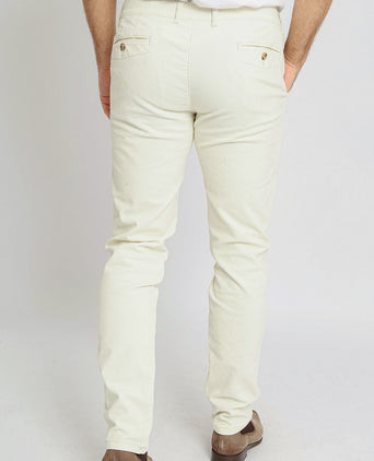 Suitable chino Plato corduroy off white