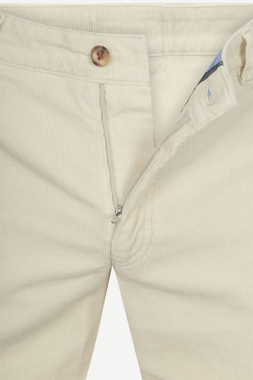 Suitable chino Plato corduroy off white