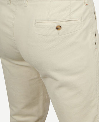 Chino Plato corduroy off white