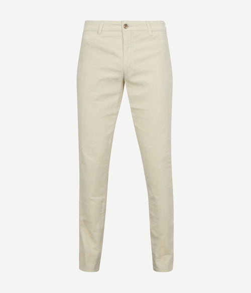 Suitable chino Plato corduroy off white