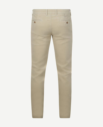 Suitable chino Plato corduroy off white