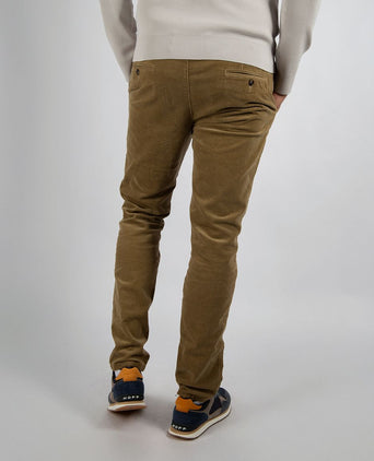 Suitable chino Plato corduroy sand