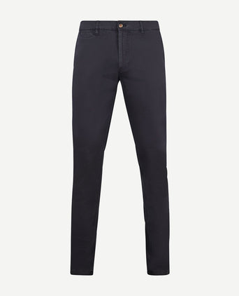 Suitable chino Plato donkerblauw