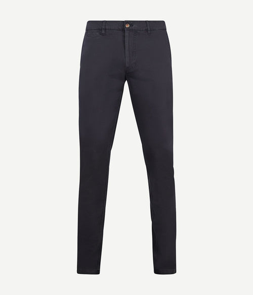 Suitable chino Plato donkerblauw