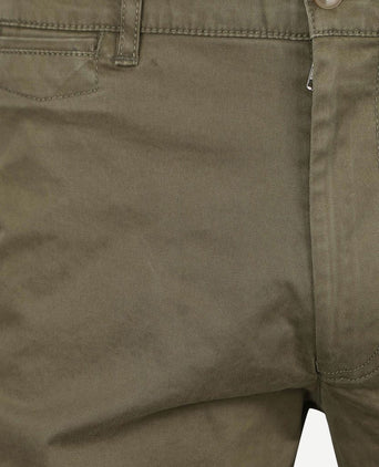 Suitable chino Plato olijfgroen