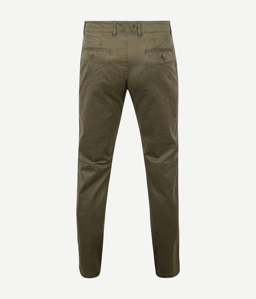 Suitable chino Plato olijfgroen