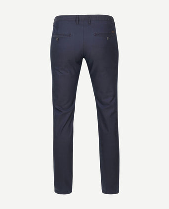Suitable chino sartre 3467 donkerblauw