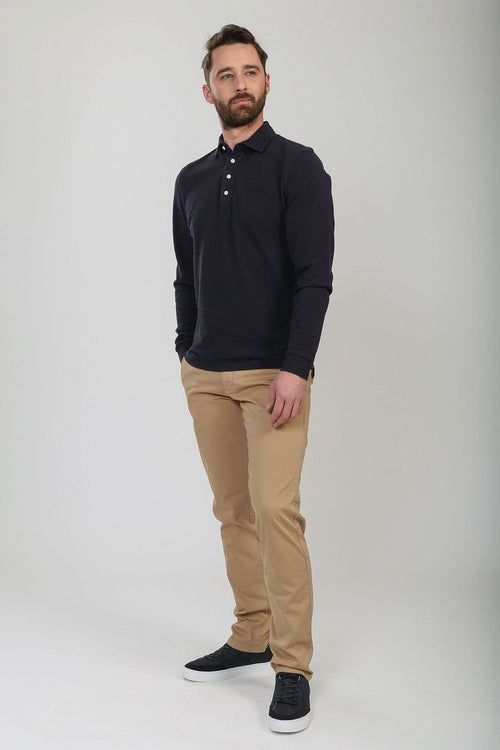 Suitable chino sartre camel