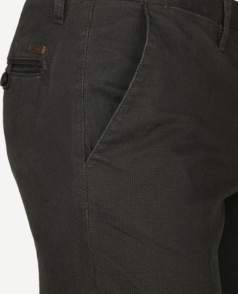 Suitable chino sartre donker groen