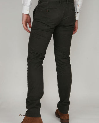 Suitable chino sartre donker groen