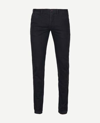 Suitable chino sartre donkerblauw