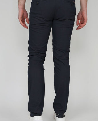 Suitable chino sartre donkerblauw