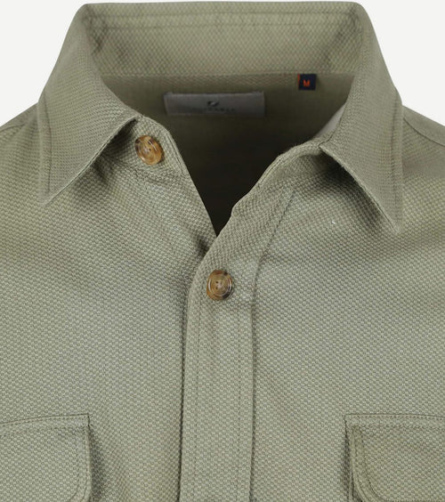 Suitable cia overshirt groen | Regular-fit
