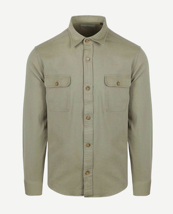 Suitable cia overshirt groen | Regular-fit