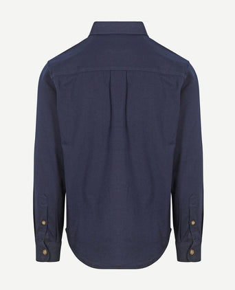 Suitable cia overshirt donkerblauw | Regular-fit