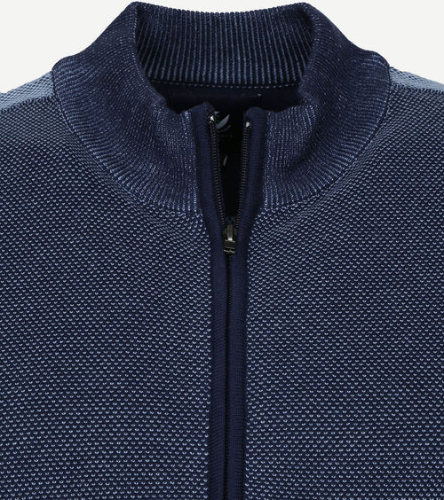 Suitable claude vest donkerblauw