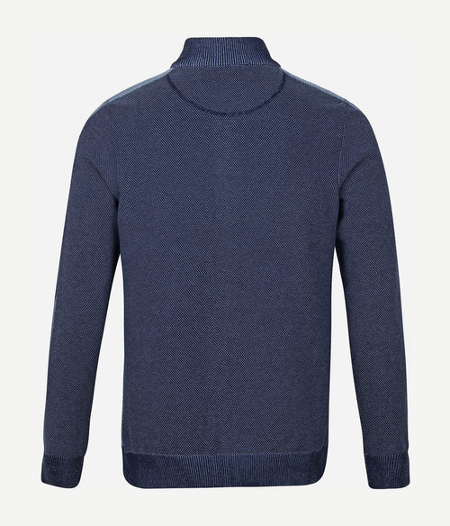 Suitable claude vest donkerblauw