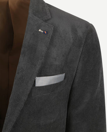 Suitable colbert heleen corduroy cosmos blauw