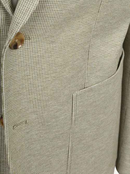 Colbert fame houndstooth olive