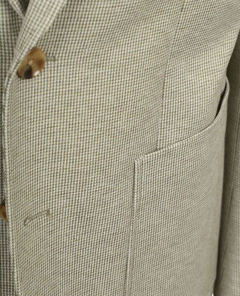 Colbert fame houndstooth olive