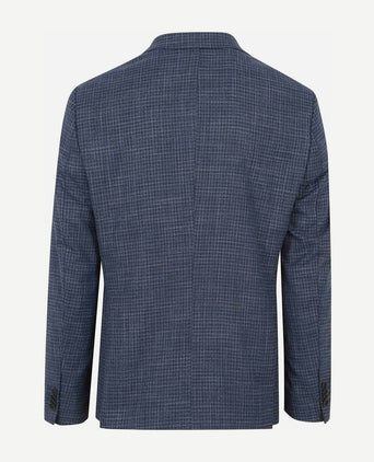 Colbert royal blauw ruiten