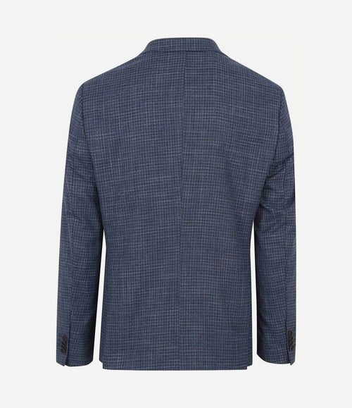 Colbert royal blauw ruiten