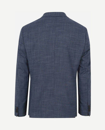 Colbert royal blauw ruiten