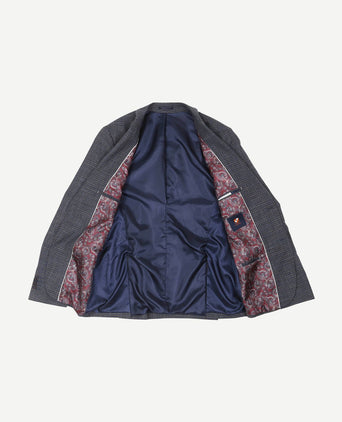 Colbert royal bruin blauw