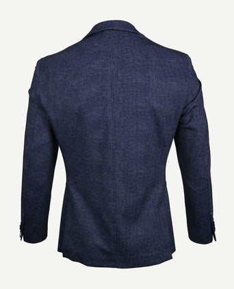 Suitable colbert canavaral dessin donkerblauw