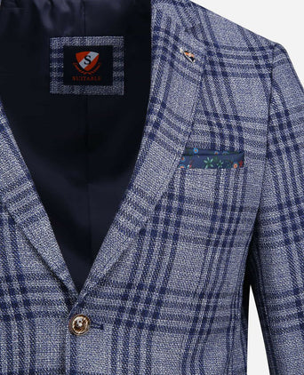 Suitable colbert captiva blauw