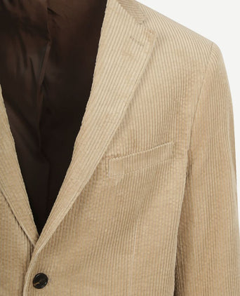 Suitable colbert corduroy beige