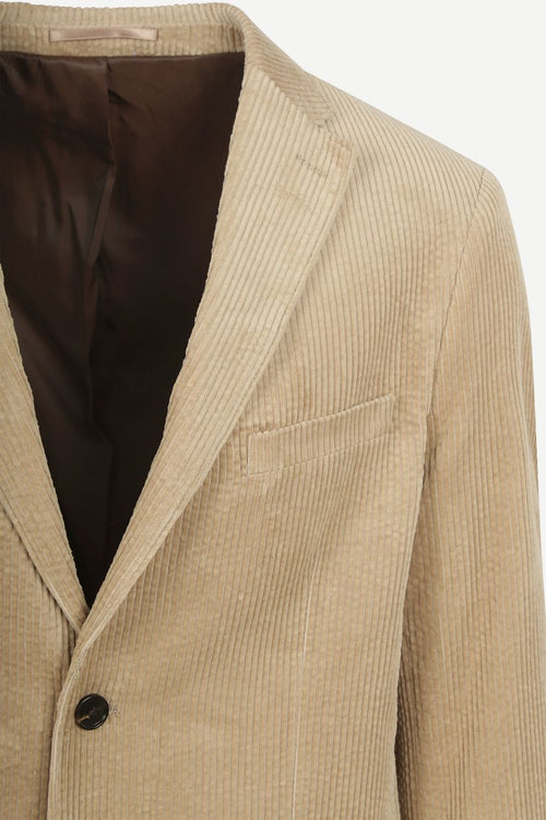 Suitable colbert corduroy beige