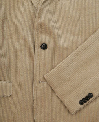 Suitable colbert corduroy beige