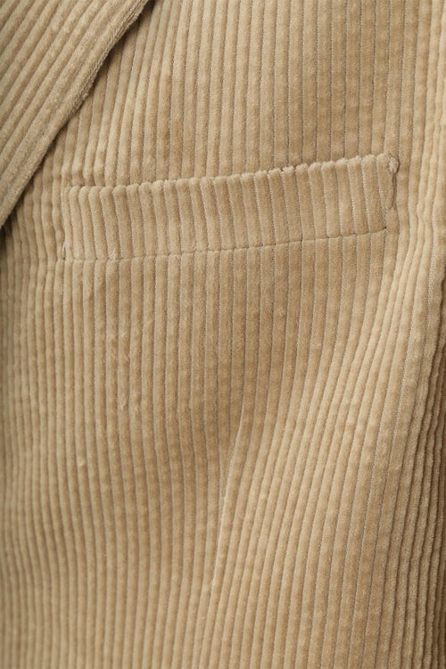 Suitable colbert corduroy beige