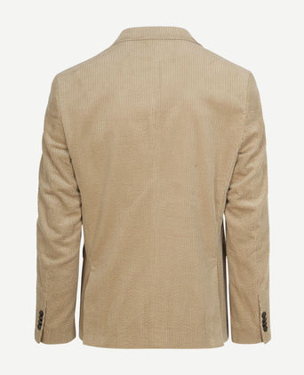 Suitable colbert corduroy beige