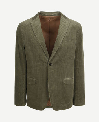 Colbert corduroy groen