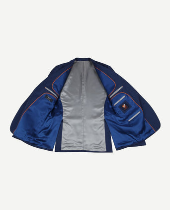 Suitable colbert evans wol blauw