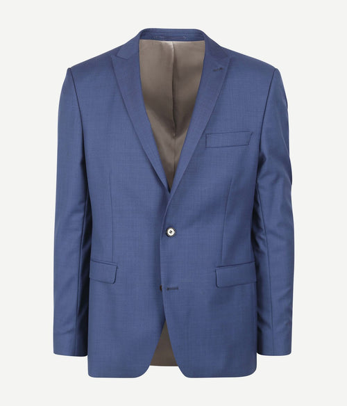 Suitable colbert evans wol blauw