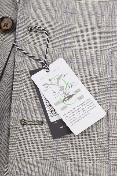 Suitable colbert face print lichtbruin