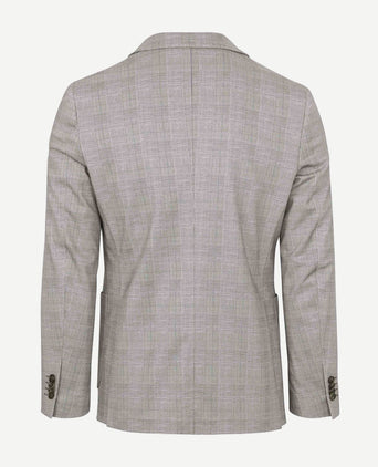 Suitable colbert face print lichtbruin