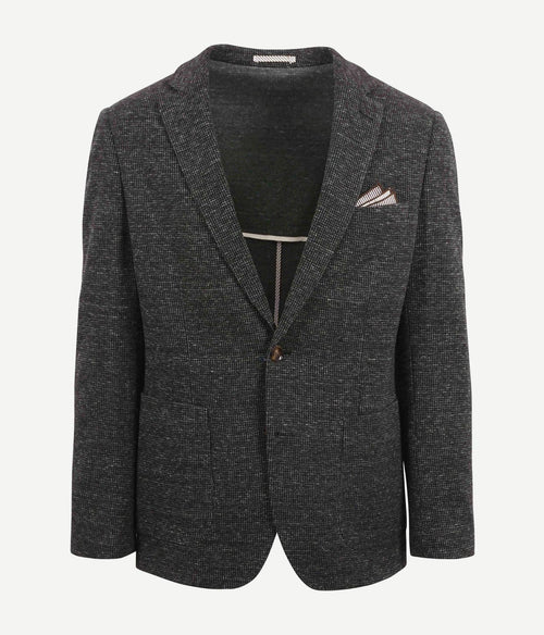 Suitable colbert fame pied de poule antraciet