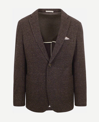 Suitable colbert fame pied de poule bruin