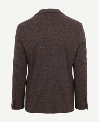 Suitable colbert fame pied de poule bruin