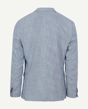 Suitable colbert grou print lichtblauw