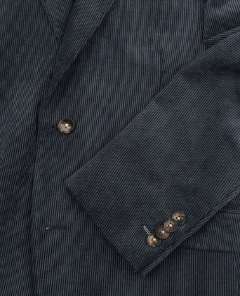 Suitable colbert heleen corduroy donkerblauw