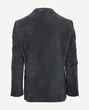 Suitable colbert heleen corduroy donkerblauw