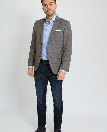 Suitable colbert heleen melange bruin