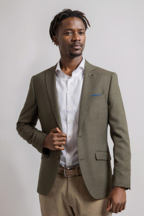 Suitable colbert heleen melange groen