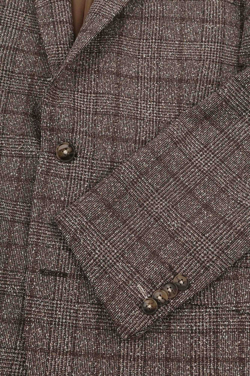 Suitable colbert heleen ruit bruin