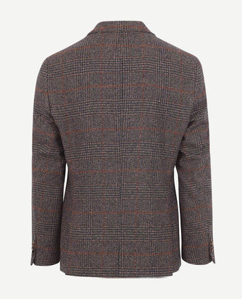 Suitable colbert heleen ruit bruin
